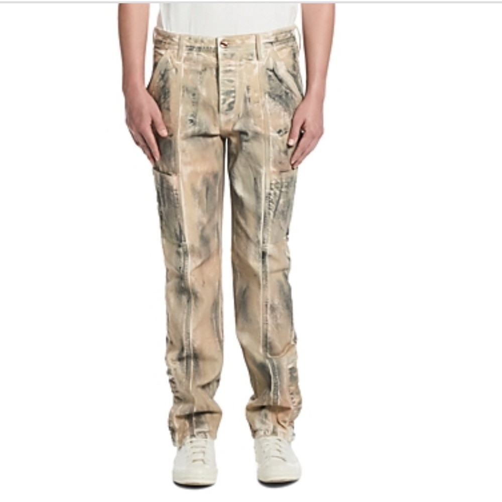 Vayder Carpenter Munny Camo Pants Mens Size 31 Green Pink Distressed NWT